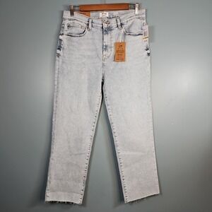 Kensie Women's The Allie High Rise Slim Straight Vintage Luxe Jeans Size 14/32